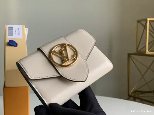 9 LOUIS VUITTON WALLET PONT COMPACT 0605